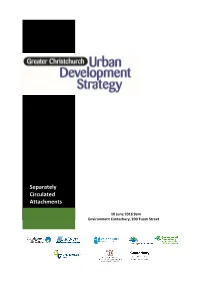 Separately Circulated Attachments