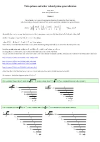 Twin Primes and Other Related Prime Generalization