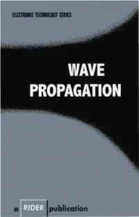 Wave Propagation