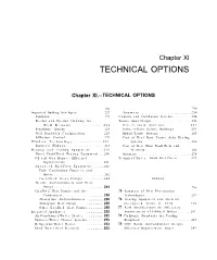 11: Technical Options
