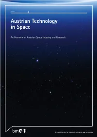 Austrian Technology in Space
