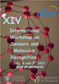 International Workshop on Sensors and Molecular Recognition, 2016