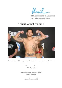 Toubib Or Not Toubib ?