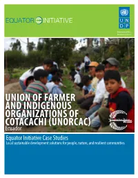 Union of Farmer and Indigenous