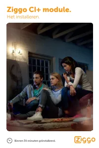 Ziggo CI+ Module Installeren