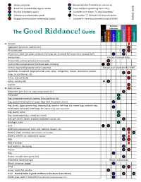 The Good Riddance!Guide