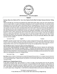 Course Descriptions