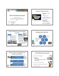 IOSEA Site Network Proposal Presentation for Shidvar Island