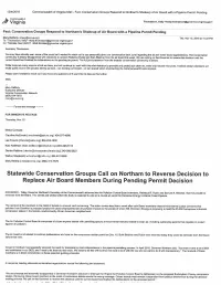 Statewide Conservation Groups Call on Northam to Reverse Decision to Replace Air Board Members During Pending Permit Decision