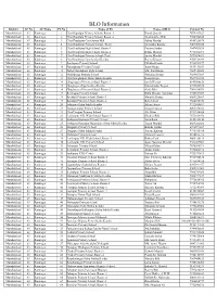 BLO Information