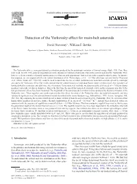 Detection of the Yarkovsky Effect for Main-Belt Asteroids