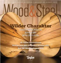 Wilder Charakter Blackheart Sassafras Herbst-Ltds Blackwood 500Er Voll-Koa 300Er & GS Mini
