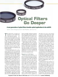 Optical Filters Go Deeper