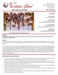 2020 | 2021 School Profile CEEB CODE: 242240