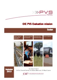 Sudan PVS Evaluation