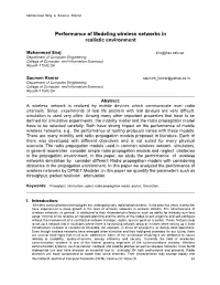 A Realistic Approach in Modeling Ad Hoc Networks
