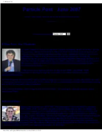 C-AD Particle Post