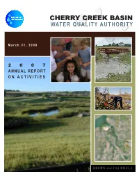 CCBWQA 2007 Annual Report