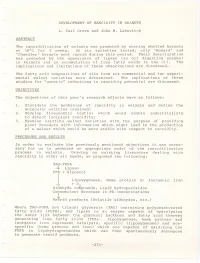Development of Rancidity in Walnuts