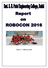 Report on Aburobocon-2016