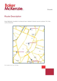 Route Description