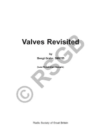 Valves Revisited