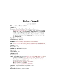 Package 'Slurmr'
