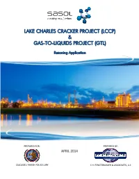 Lake Charles Cracker Project (Lccp) & Gas-To