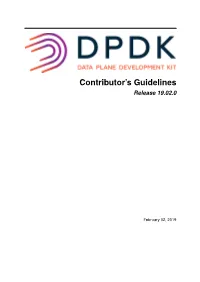 Contributor's Guidelines