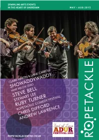 Ropetackle Comedy Festival Chris Difford Andrew Lawrence