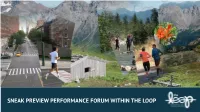 SNEAK PREVIEW PERFORMANCE FORUM WITHIN the LOOP WELCOME to Today‘S Expert Talks Live Webinar Series