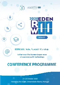 Conference Programme (PDF)