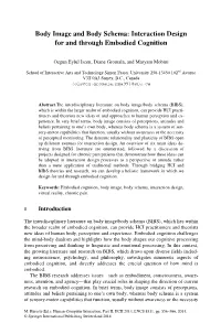 Interaction Design for and Through Embodied Cognition