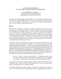 Open Source Resources for Teaching and Research in Mathematics