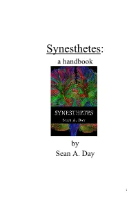 Synesthetes: a Handbook