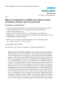 From Alpinia Zerumbet: Its Isolation, Synthesis, and Characterization