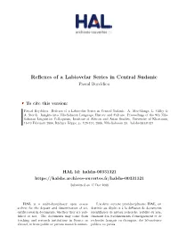 Reflexes of a Labiovelar Series in Central Sudanic Pascal Boyeldieu