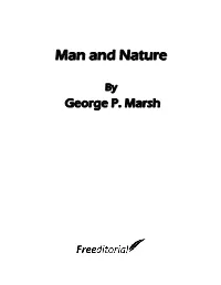 Man and Nature