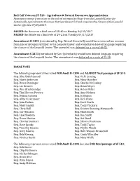 Roll Call Votes on SF