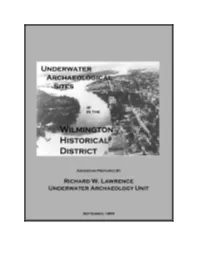 Underwater Archaeological Sites in the Wilmington Historical District