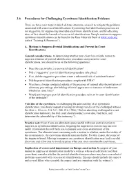 3.6 Procedures for Challenging Eyewitness Identification Evidence