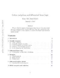 Cofree Coalgebras and Differential Linear Logic