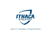 Identity Standards for Merchandise Table of Contents