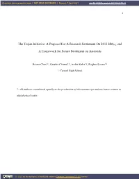 A Proposal for a Research Settlement on 2011 HM102 and a Framework