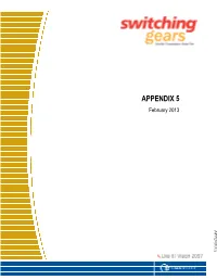 APPENDIX 5 February 2013