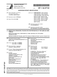 Benzofuran Derivatives, Process for the Preparation of the Same and Uses Thereof