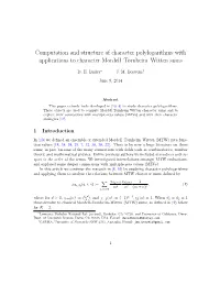 Computation and Structure of Character Polylogarithms with Applications to Character Mordell–Tornheim–Witten Sums