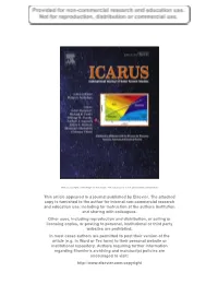 Get the Following Analytical Formula: During Their Approaches to Earth
