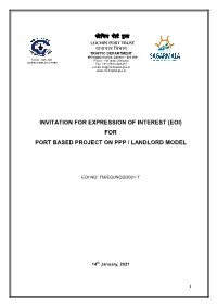 Invitation for Expression of Interest(Eoi)For Port Based Project