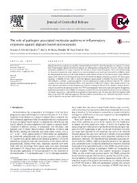 The Role of Pathogen-Associated Molecular Patterns in Inflammatory